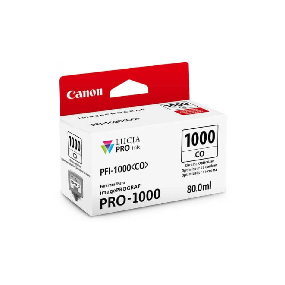 Cartucho de Tinta Canon PFI-1000CO Chroma Optimizer 80ml - Impressorajato